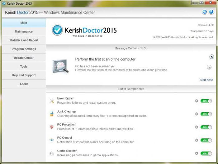Kerish Doctor 2015, 4.60, активатор