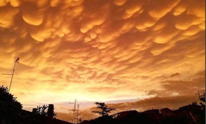 unusual clouds