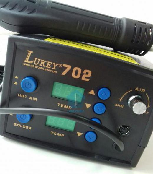 lukey soldering station hair dryer 702