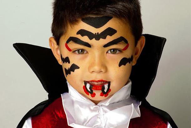 как сделать макияж вампира на хэллоуин