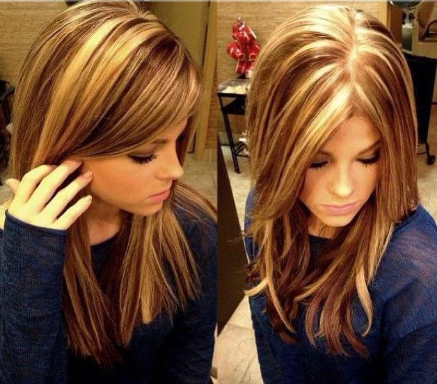 hair tinting and highlighting