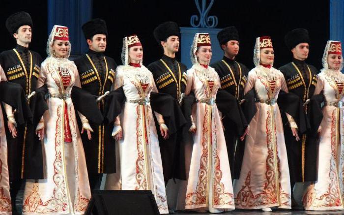 осетинский национальный костюм женский