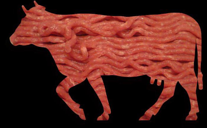 пищевая ценность мяса говядины таблица