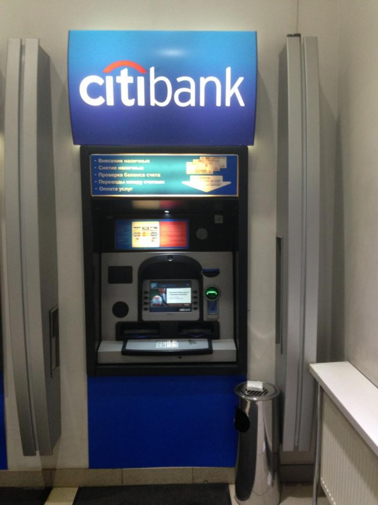 List of services for individuals at Citibank