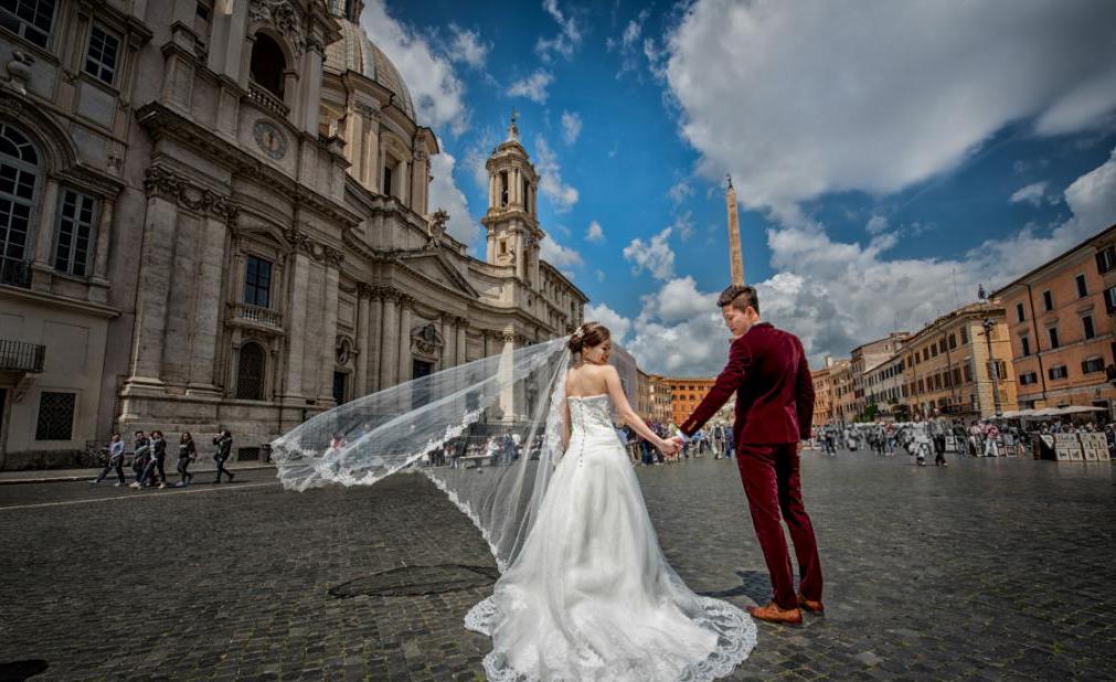 Свадьба в Риме: организация, правила проведения, необходимые документы и разрешения