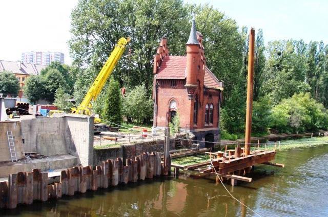 High bridge Kaliningrad photo