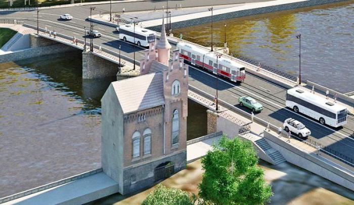 repair of the High bridge in Kaliningrad