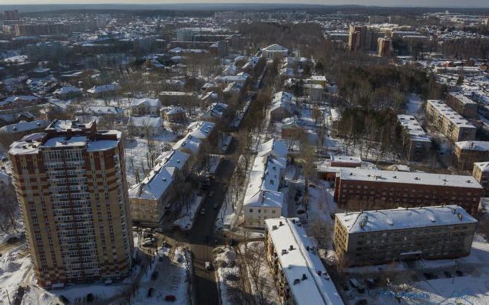 площадь районов в перми