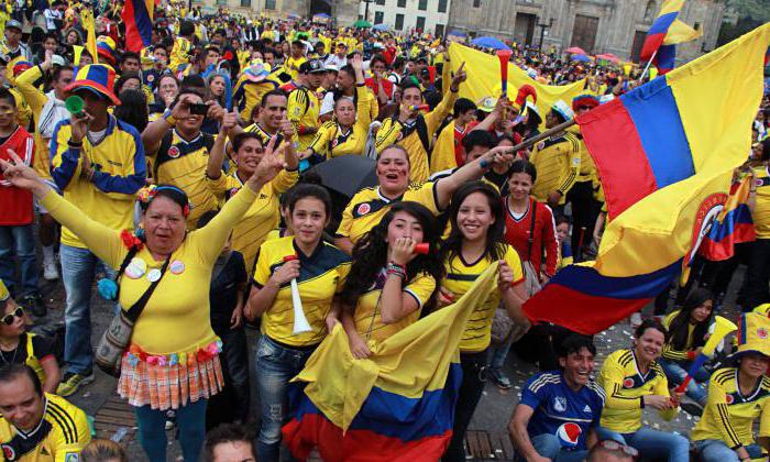колумбия население