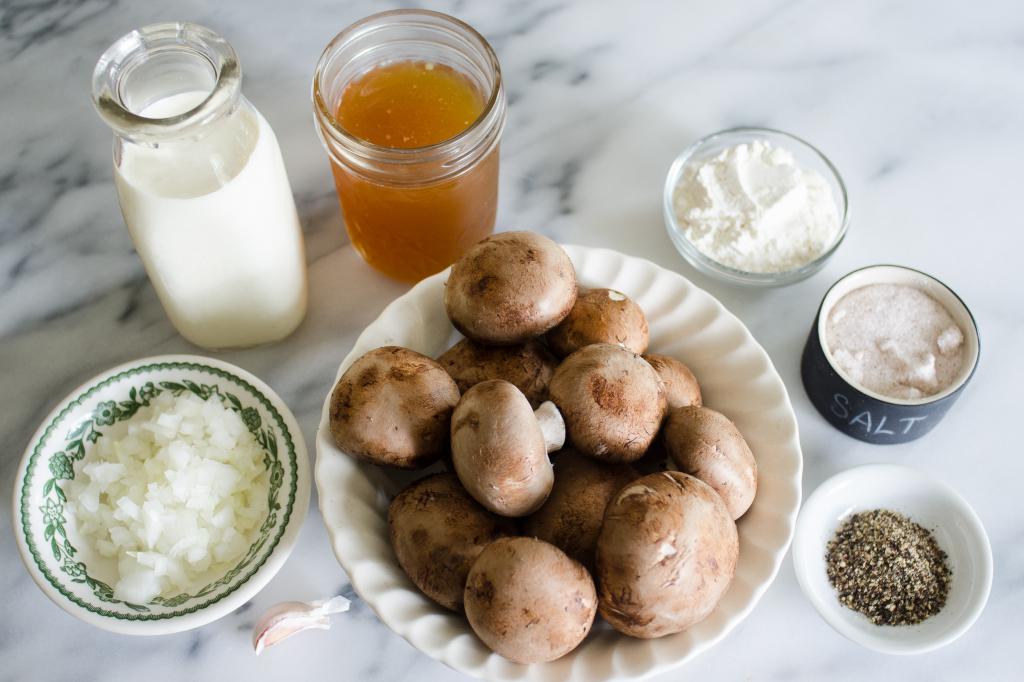 mushroom soup ingredients