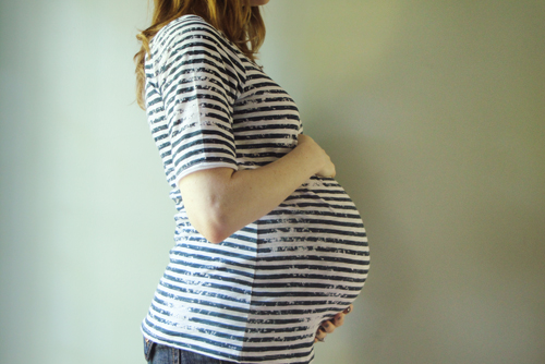 животик на 33 неделе беременности
