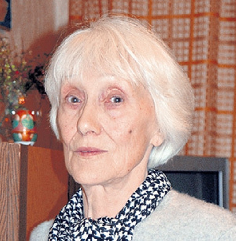 Валентина Зотова в старости