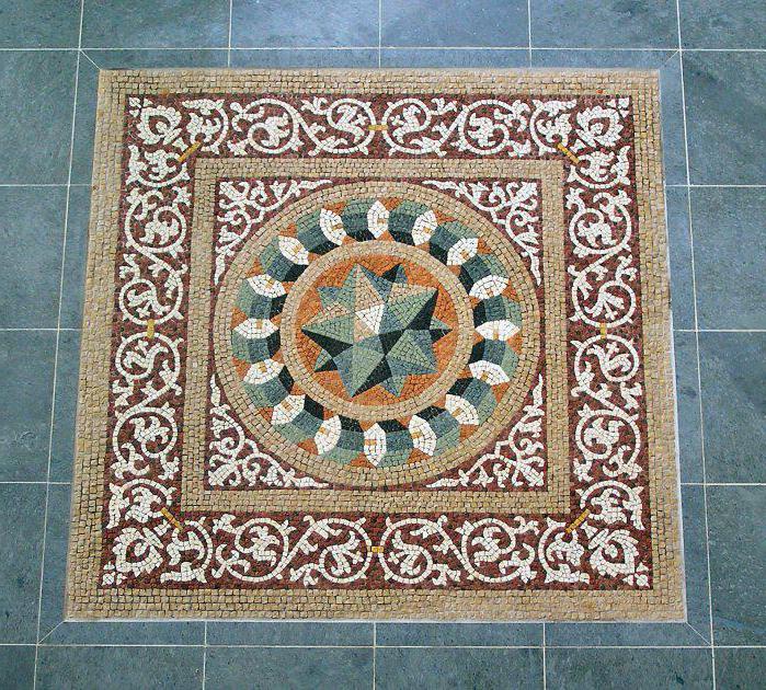 Плитка напольная сокол римская мозаика