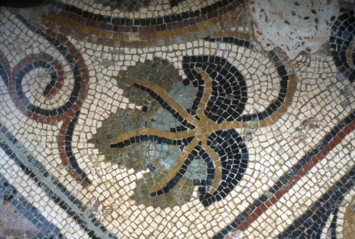 Столешницы с римской мозаикой