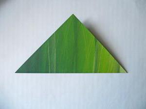 Оригами. Базовая форма треугольник