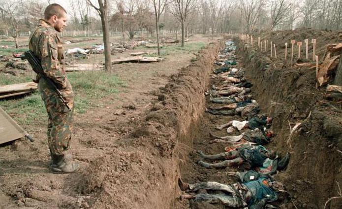 сколько погибло в чеченской войне