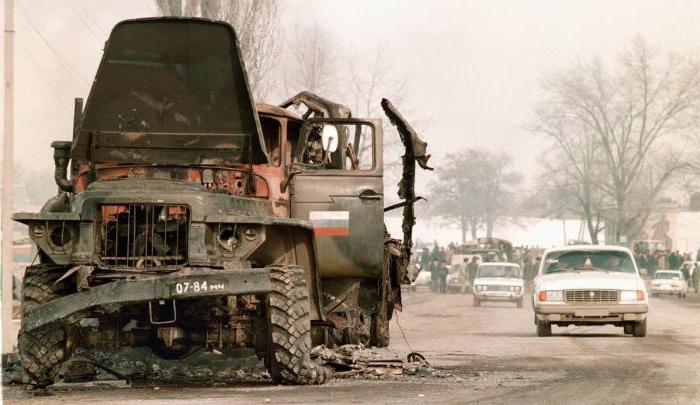 последствия чеченской войны