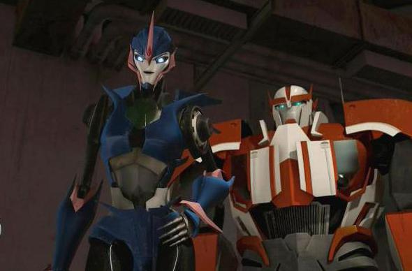 transformers prime arcy and knockout