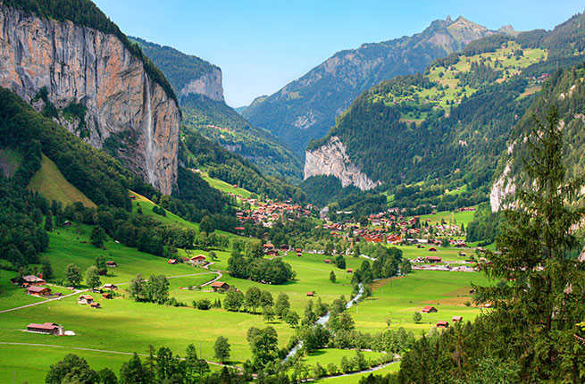 Holidays in Switzerland in the mountains