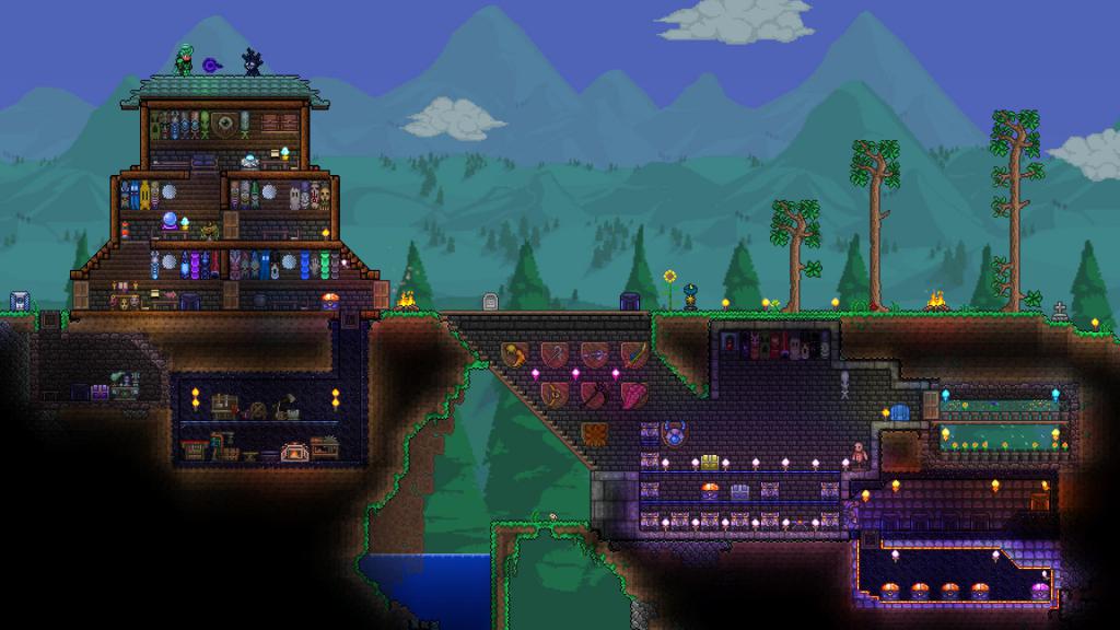 титановая броня terraria