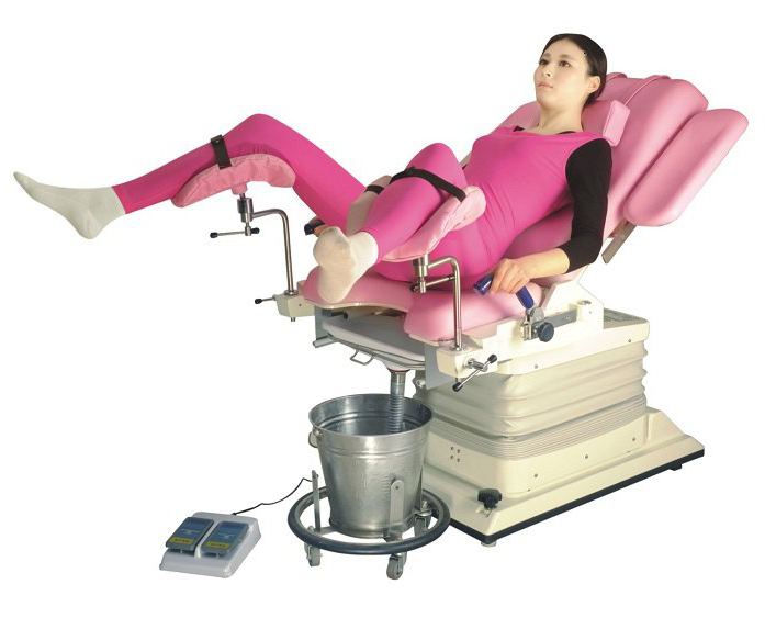 кресло гинекологическое с электроприводом 