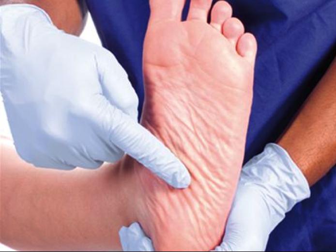 Проведение диагностики ног