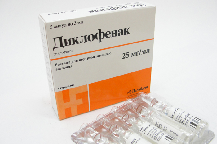 Diclofenac injections