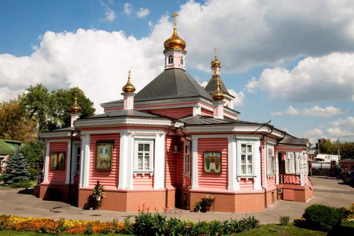 храмы московской епархии
