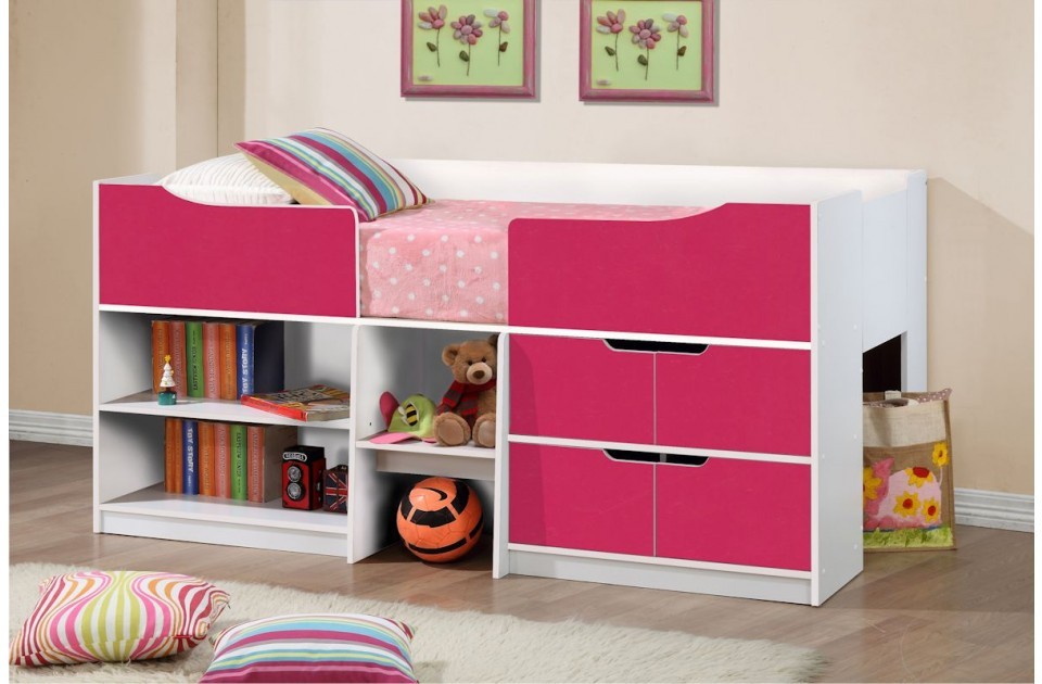 детская розовая мебель