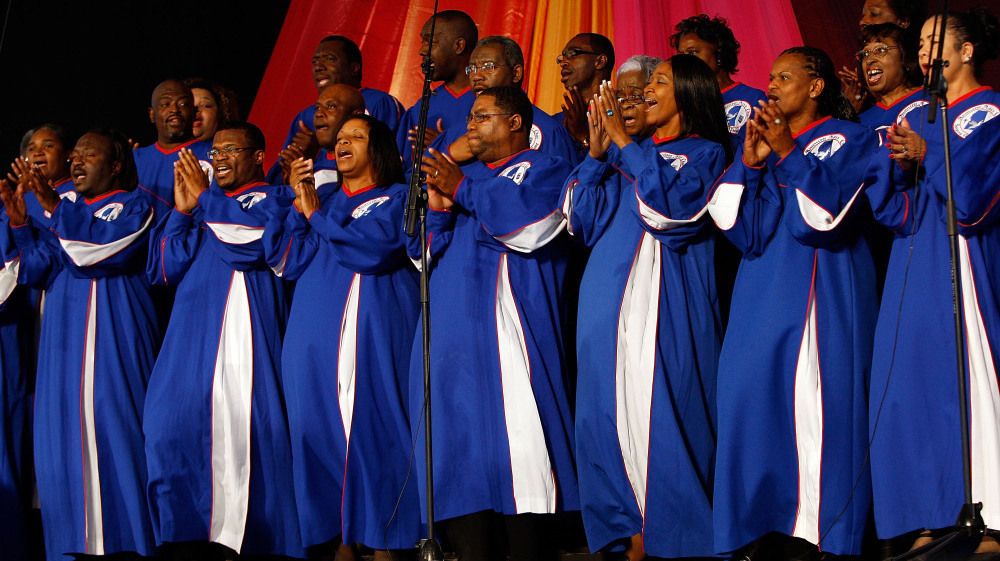 негритянский церковный хор