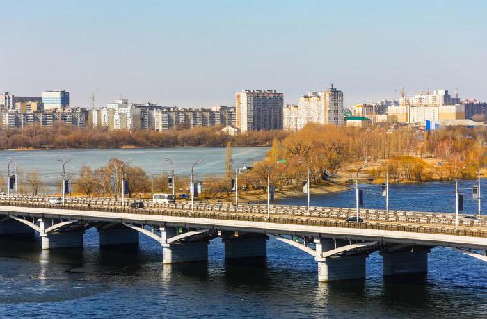 New buildings in Voronezh