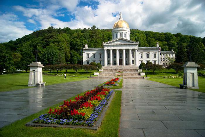 вермонт столица штата