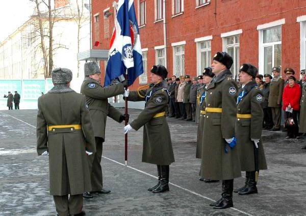 ритуал вручения боевого знамени воинской части