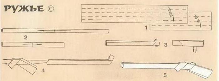 how to make a gun do-it-yourself paper