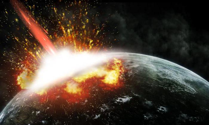 последствия падения астероида на землю
