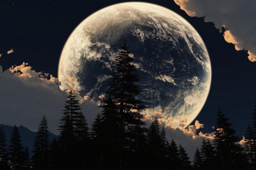 полная Луна