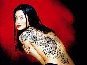 Chinese dragon tattoo