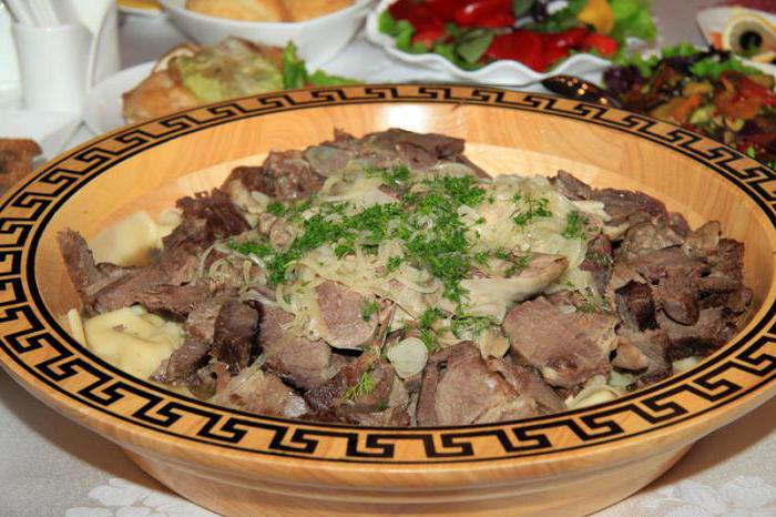мясо по-казахски