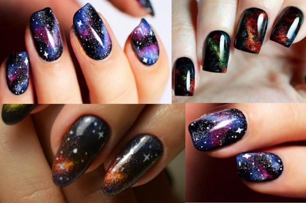 Space on the nails