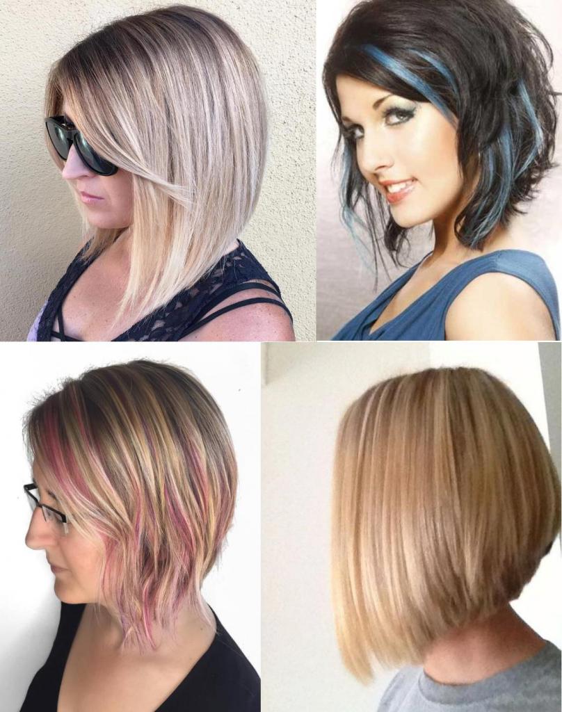 Стрижка на тонкий волос для объема фото до и после