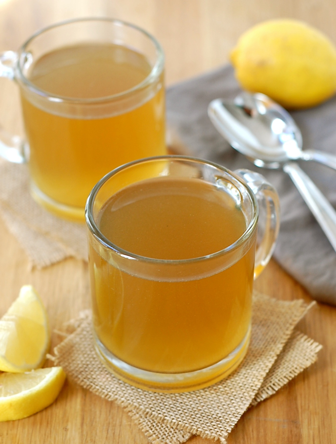 Чай с лимоном при простуде