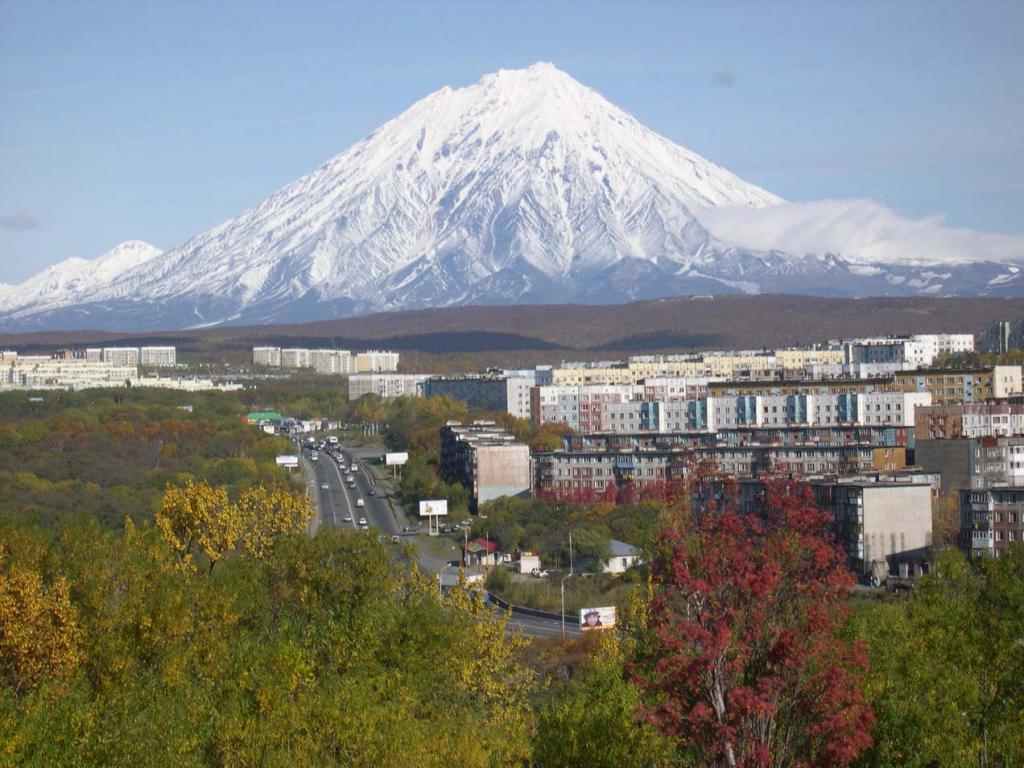 Petropavlovsk-Kamchatsky volcanoes