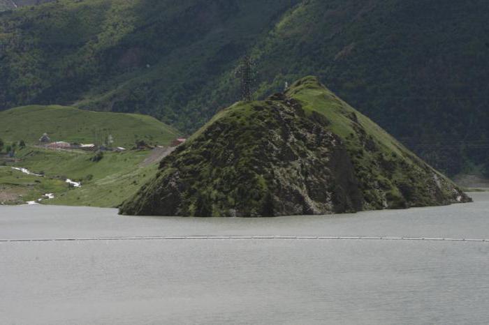 Зарамагская ГЭС, высота над уровнем моря