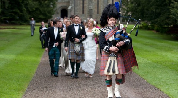 Шотландская свадьба