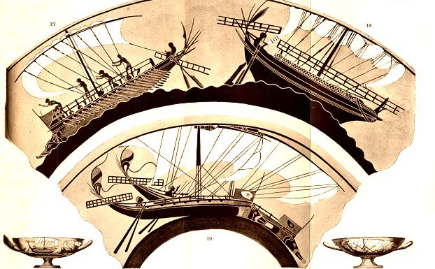 Рисунок с кораблями