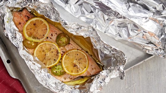 Fish in foil