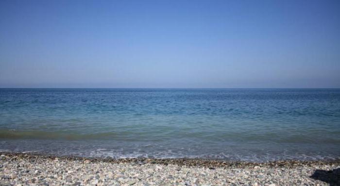 каковы размеры черного моря