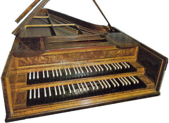 Музыкальный инструмент клавесин