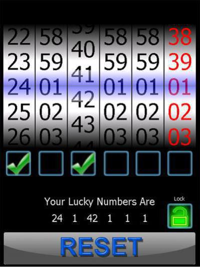 генератор случайных чисел для лотереи