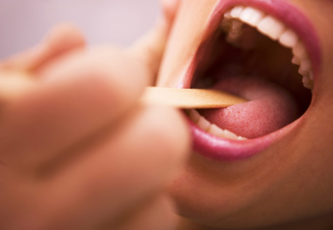 how to wash tonsils at home